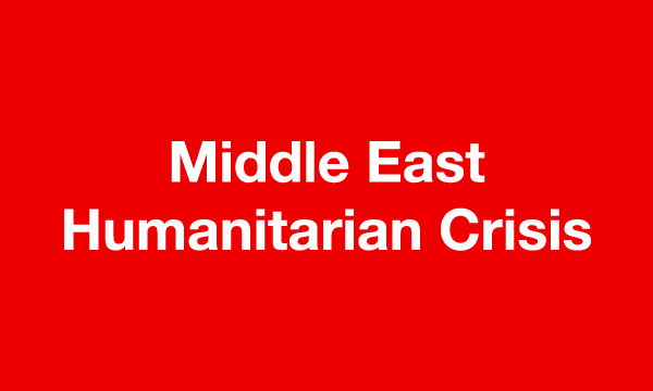 Middle East Humanitarian Crisis