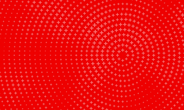 Fond rouge à motifs graphiques