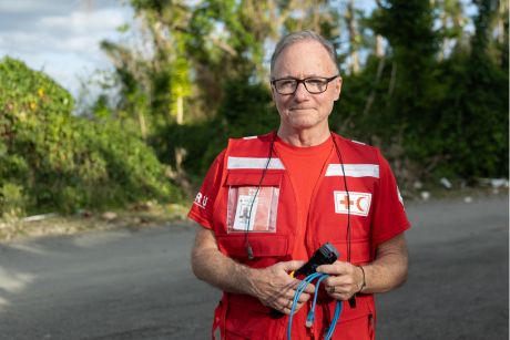A headshot of James Spooner in Jamaica.