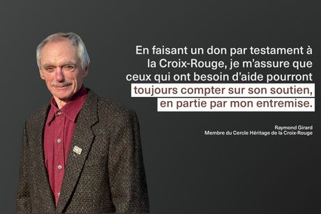 Un portrait de Raymond Girard.