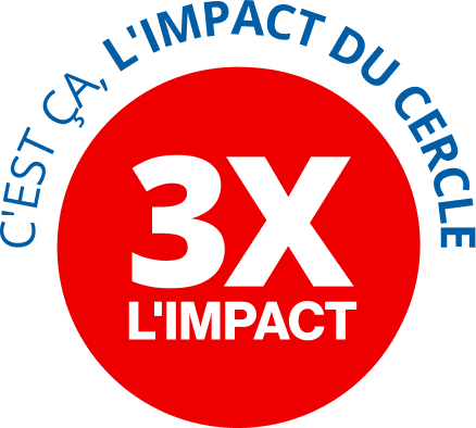UN CERCLE ENGAGÉ. UN IMPACT TRIPLÉ (3X)