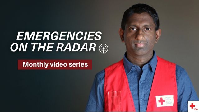 Graphic promoting the Emergencies on the Radar YouTube video series.