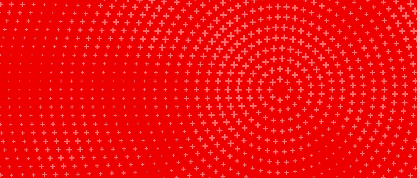 Patterned graphic red background