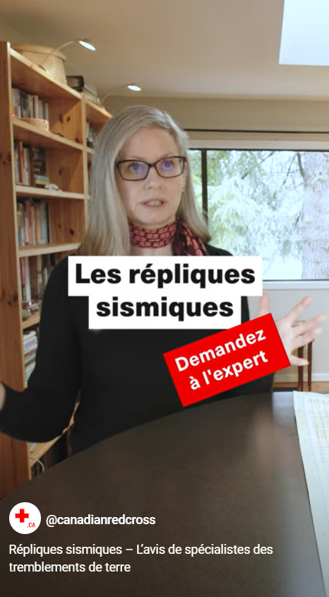 Répliques sismiques – L’avis de spécialistes des tremblements de terre