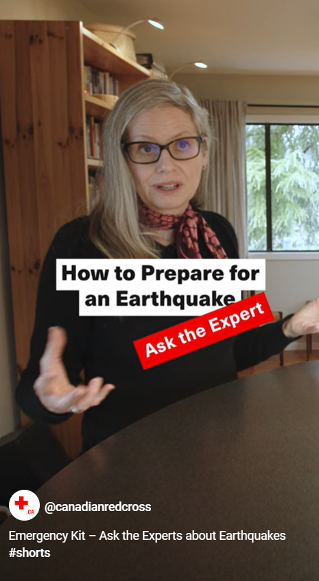 Emergency Kit - Ask the Experts about Earthquakes