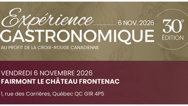 Expérience gastronomique 2026  