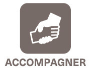 Icône Accompagner Premiers secours psychologiques
