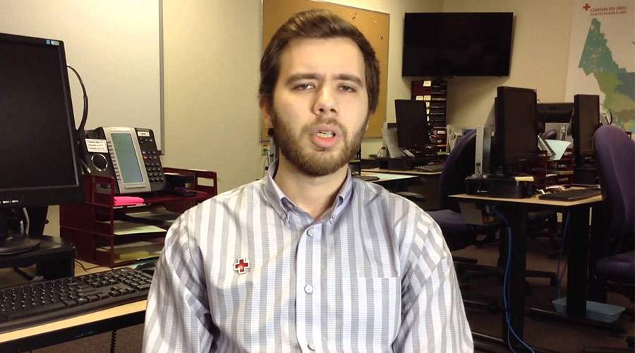 Rami Sarakbi, Canadian Red Cross aid worker