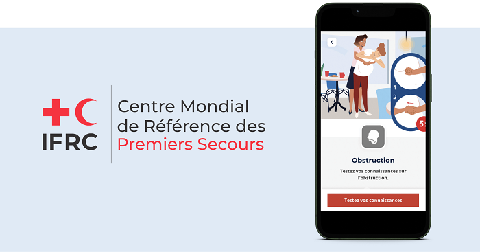 Une application gratuite créée par le Centre Mondial de Référence des Premiers Secours