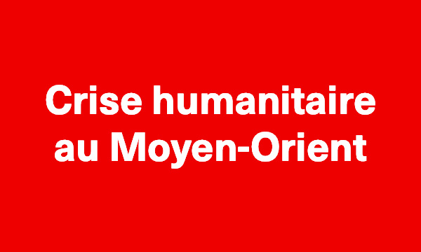 Crise humanitaire au Moyen-Orient