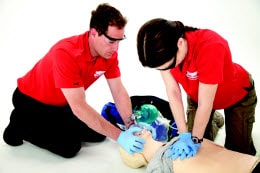 CPR training