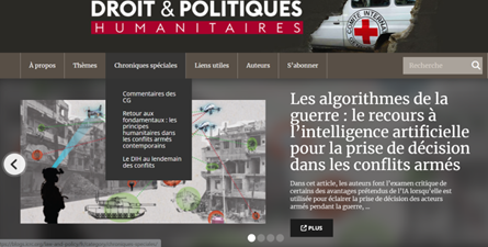 Droit & Politiques humanitaires